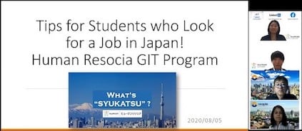 tips for job hunting in Japan